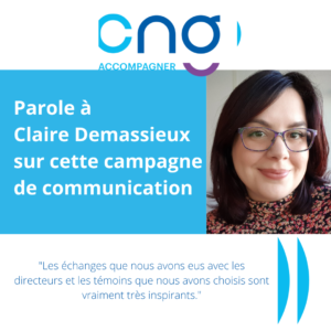 Parole à Claire Demassieux sur campagne de promotion des métiers de directeurs de la FPH